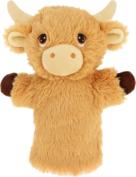 Λούτρινη χειροκούκλα Αγελάδα ορεινή