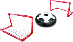 Αερόφουτμπολ με φωτεινά εφέ και τέρματα 18 × 18 cm