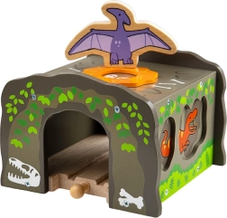 Bigjigs Rail δεινοσαυρικό τούνελ t. rex για ξύλινους σιδηρόδρομους