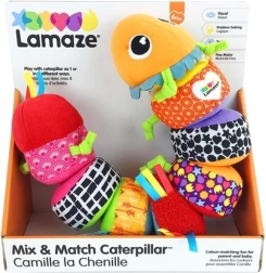 TOMY Lamaze αρθρωτή κάμπια Mix and Match