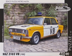 Ρετρό αυτοκίνητα παζλ VAZ 2103 VB (1980) – 40 κομμάτια