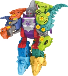 Σετ βιδωτών δεινοσαύρων 5-σε-1 – ρομπότ κατασκευής