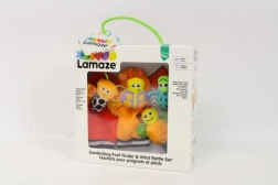 TOMY Lamaze κουδουνίστρες για χέρια και πόδια (σετ καλτσάκια και βραχιολάκι)