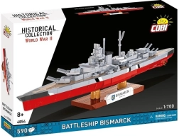 Κατασκευή θωρηκτού BISMARCK 1:700 (590 κομμάτια)