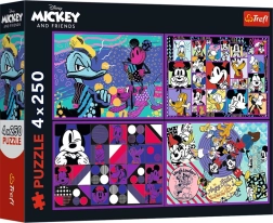 Παζλ 4×250 κομμάτια MICKEY MOUSE