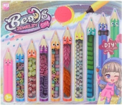 Χάντρες για περάσματα – σετ με θέμα μολύβια για παιδιά