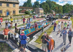 Παζλ Υδάτινα ρεύματα στο Wiltshire 1000 κομμάτια