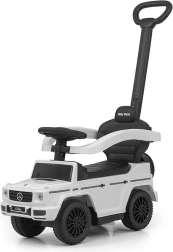 Παιδικό όχημα ώθησης με ράβδο καθοδήγησης MERCEDES G‑Class G350d, λευκό
