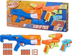 Nerf N Series Gear Up Pack – σετ blasters (τουφέκι και 2 πιστόλια) με 18 βελάκια