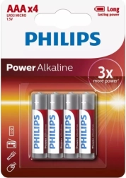 Μπαταρίες Philips Power Alkaline AAA 4 τεμ.
