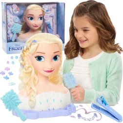 Κεφάλι στιλινγκ Έλσα από τη Disney Frozen Deluxe με αξεσουάρ