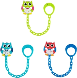 Αλυσίδα πιπίλας με κλιπ Κουκουβάγια CANPOL babies