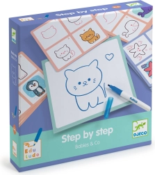 DJECO Ζωγραφική βήμα προς βήμα – μικρά ζωάκια