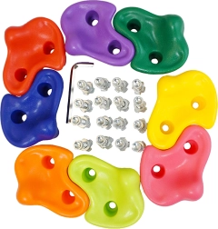 Λαβές αναρρίχησης για παιδιά 8 τεμ.