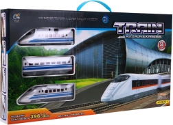 Μεγάλος ηλεκτρικός σιδηρόδρομος με αξεσουάρ για παιδιά 3+