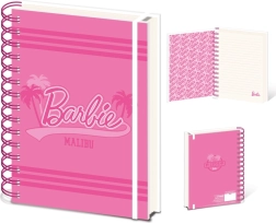 Σπιράλ τετράδιο A5 BARBIE (Malibu) – με γραμμές