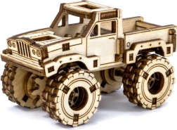Ξύλινο 3D παζλ – monster truck για συναρμολόγηση