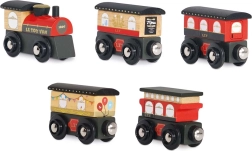 Le Toy Van ξύλινο τρενάκι Royal Express με βαγόνια