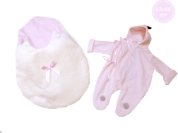 Ρουχαλάκι για κούκλα New Born με σχέδιο δεινοσαύρου