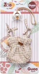 Ρουχαλάκι για μωρό-μαϊμουδάκι REBORN 32 cm με πιπίλα