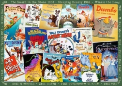 Παζλ Ravensburger Disney vintage αφίσες 1000 κομμάτια