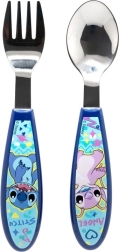 Παιδικά μαχαιροπίρουνα με μοτίβο Stitch