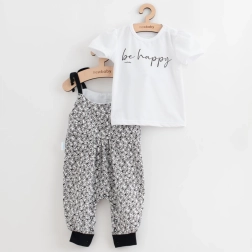 Καλοκαιρινό κοριτσίστικο σετ New Baby Be Happy, 2 τεμάχια, μέγεθος 68 (4–6 μηνών)