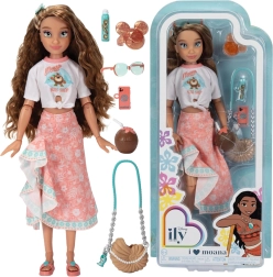 Disney ILY 4EVER μοντέρνα κούκλα εμπνευσμένη από τη MOANA, 30 cm με αξεσουάρ