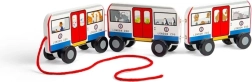 Bigjigs Toys Τραβηχτό παιχνίδι Μετρό του Λονδίνου
