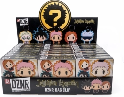 JUJUTSU KAISEN μπρελόκ με κλιπ – συλλεκτικό σετ 5 χαρακτήρων (display 24 τεμ.)