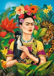 Trefl παζλ Premium Plus – πορτρέτο της Frida Kahlo, 1000 κομμάτια