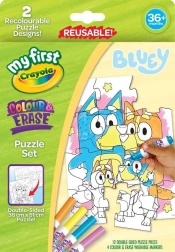 Χρωματιζόμενο παζλ Crayola Bluey 12 κομμάτια