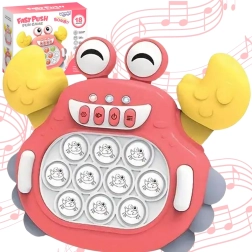 Ηλεκτρονικό αντιστρες παιχνίδι Pop It καβούρι κόκκινο