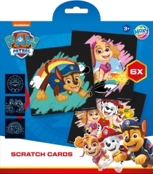 Εικόνες ξυσίματος Paw Patrol 6 τεμ.