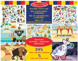 Melissa & Doug επαναχρησιμοποιούμενα αυτοκόλλητα περιπέτειας