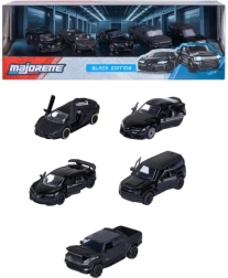 Σετ δώρου μεταλλικών αυτοκινήτων Black Edition 1:64 (5 τεμ.)