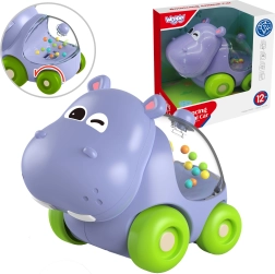 Woopie Baby αυτοκινητάκι-κουδουνίστρα σε σχήμα ιπποποτάμου
