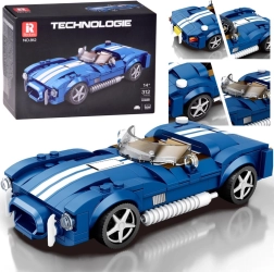 Τεχνικό σετ κατασκευών – μπλε σπορ roadster 312 κομμάτια