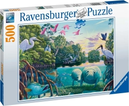 Παζλ Ravensburger «Στιγμές με κεφαλούδια» 500 κομμάτια