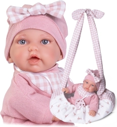 Ρεαλιστική κούκλα Antonio Juan με μαλακό υφασμάτινο σώμα 27 cm