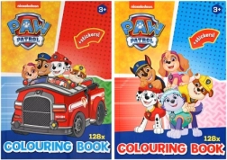 Βιβλίο ζωγραφικής PAW PATROL A4 με αυτοκόλλητα