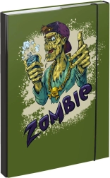 BAAGL φάκελος για σχολικά τετράδια A4 zombie