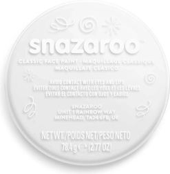 Snazaroo λευκή μπογιά προσώπου 75 ml