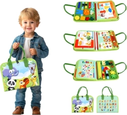 Αισθητηριακό busy book Safari 2Kids Toys