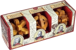 Professor Puzzle Great Minds: διάσημοι άνδρες – σετ γρίφων 3 σε 1