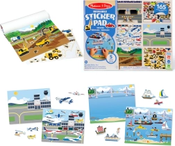 Melissa & Doug επαναχρησιμοποιούμενα αυτοκόλλητα Οχήματα