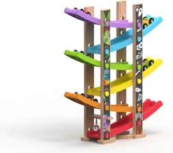 Μεγάλη ξύλινη αγωνιστική πίστα – επέκταση με 6 ράμπες