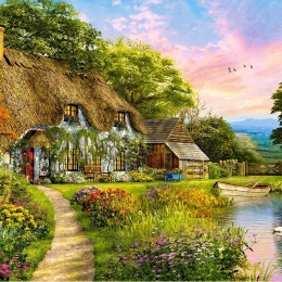 Παζλ 1500 κομματιών Countryside Cottage