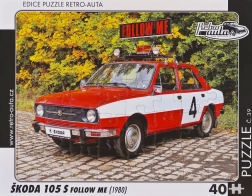 Ρετρό Παζλ Škoda 105 S Follow Me 40 κομμάτια
