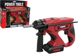 Παιδικό κόκκινο δραπανοκατσάβιδο με μπαταρίες και τρυπάνια